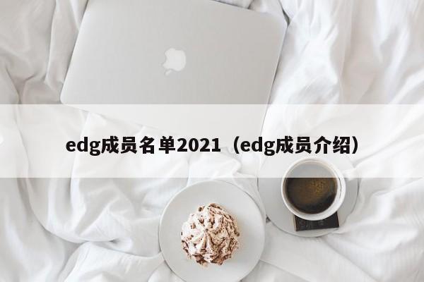 edg成员名单2021（edg成员介绍）